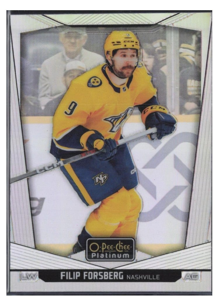 2024-25 O-Pee-Chee Platinum Base Set Filip Forsberg #12 card