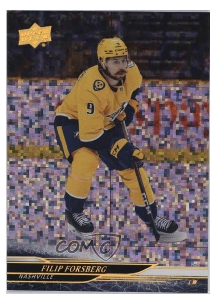 2024-25 Upper Deck Base Set Filip Forsberg #348 card