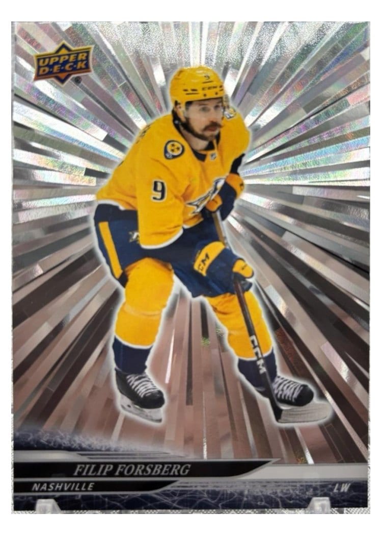 2024-25 Upper Deck Base Set Filip Forsberg #348 card