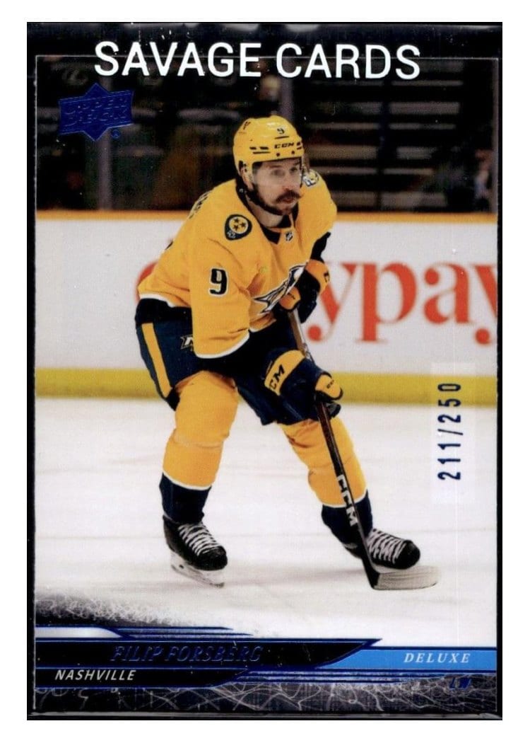 2024-25 Upper Deck Base Set Filip Forsberg #348 card