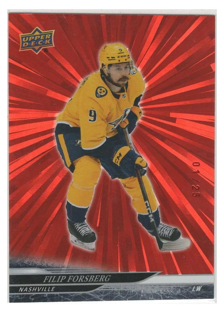 2024-25 Upper Deck Base Set Filip Forsberg #348 card