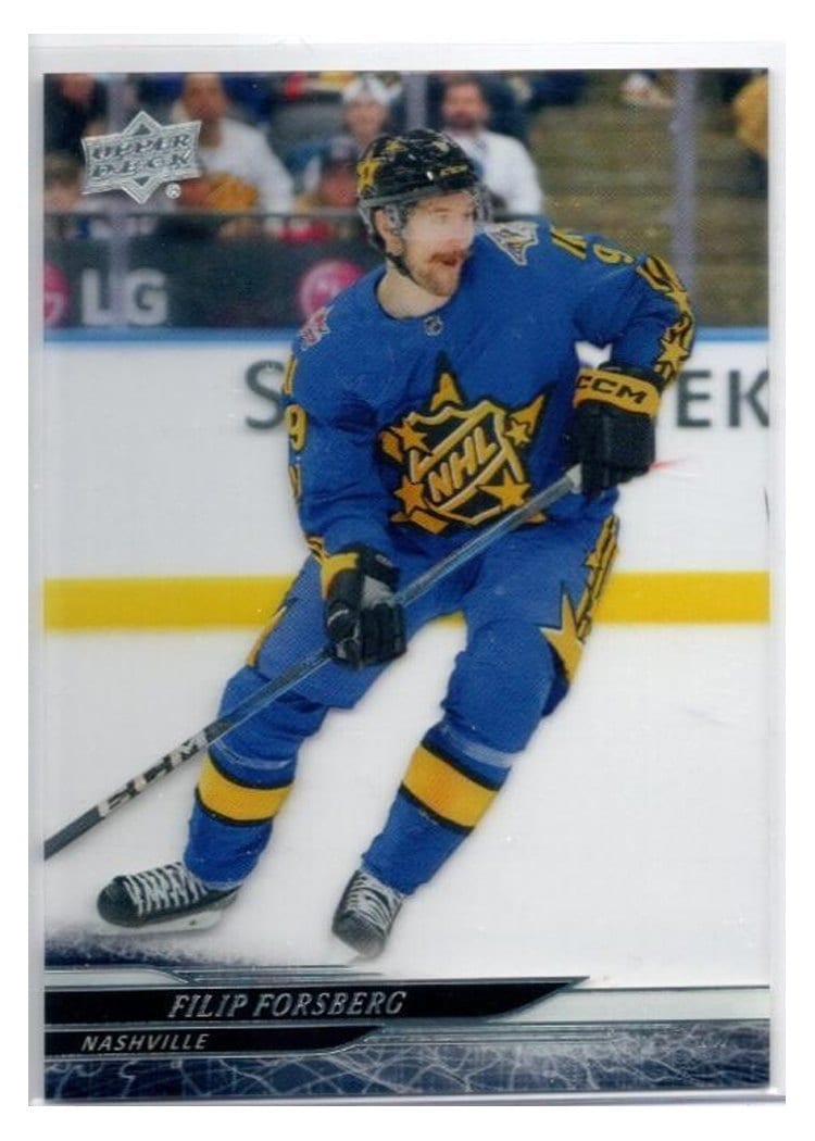 2024-25 Upper Deck Base Set Filip Forsberg #666 card