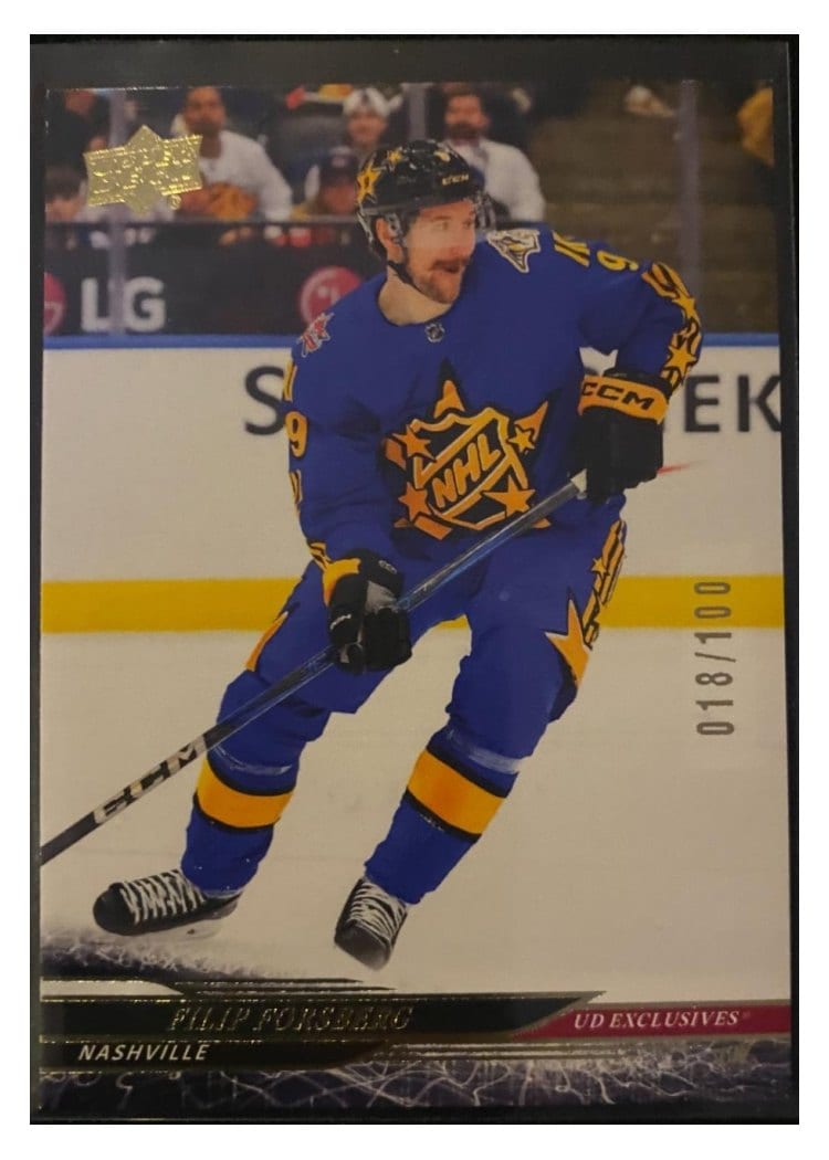 2024-25 Upper Deck Base Set Filip Forsberg #666 card
