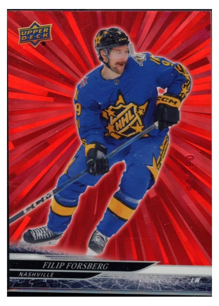 2024-25 Upper Deck Base Set Filip Forsberg #666 card