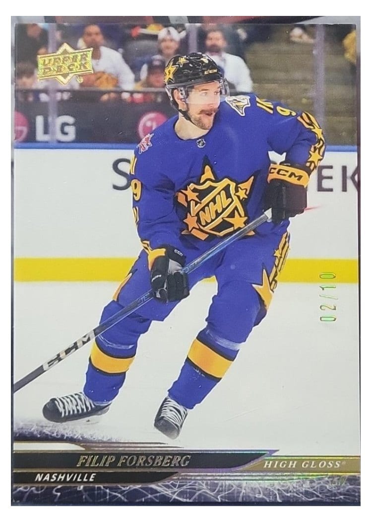 2024-25 Upper Deck Base Set Filip Forsberg #666 card