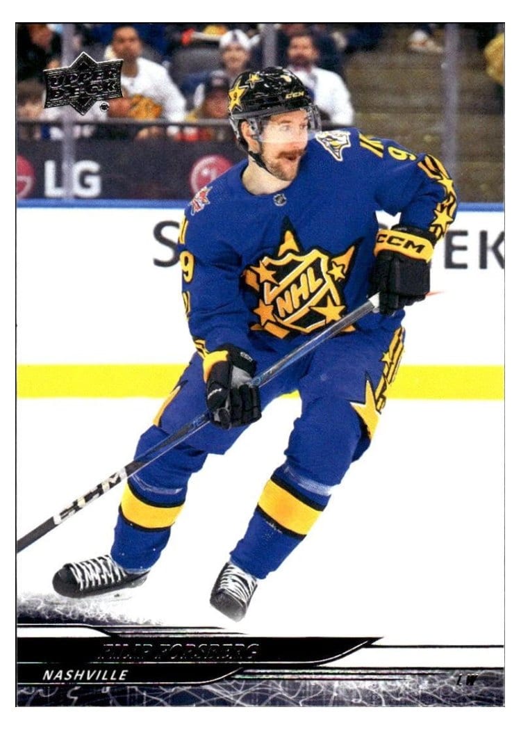 2024-25 Upper Deck Base Set Filip Forsberg #666 card