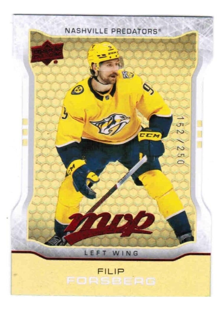 2024-25 Upper Deck MVP 2014-15 10th Anniversary Colors & Contours Filip Forsberg #MR-23 card
