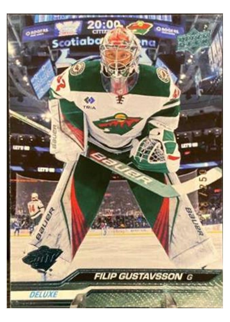2023-24 Upper Deck Base Set Filip Gustavsson #341 card