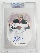 2023-24 Upper Deck Clear Cut Champs Autos Filip Gustavsson #C-FG