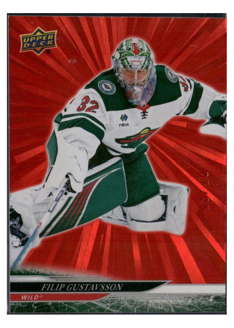 2024-25 Upper Deck Base Set Filip Gustavsson #94 card