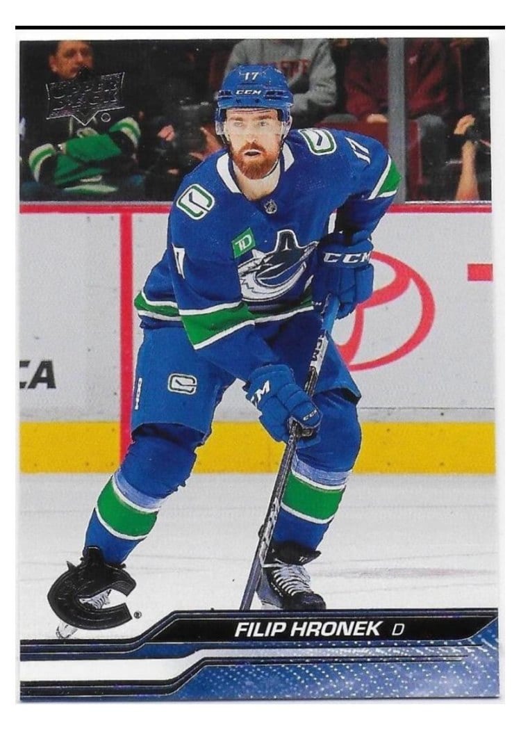 2023-24 Upper Deck Base Set Filip Hronek #429 card