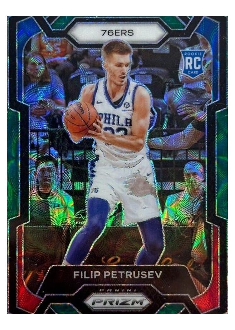 2023-24 Panini Prizm Base Set Filip Petrusev #282 card