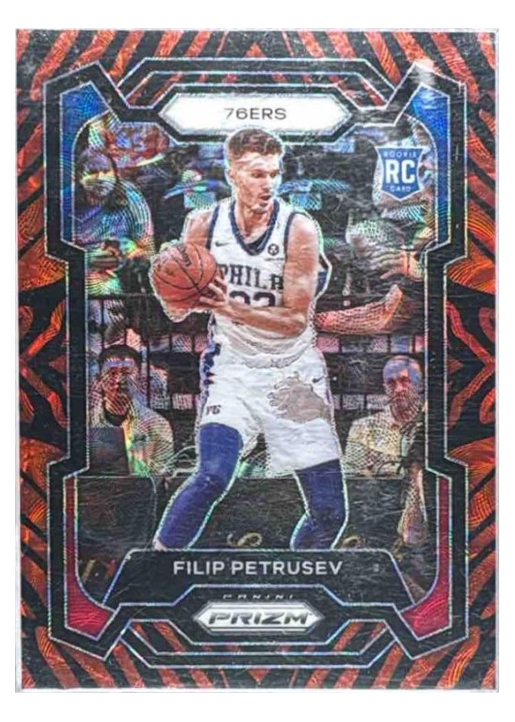 2023-24 Panini Prizm Base Set Filip Petrusev #282 card