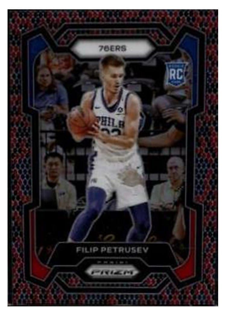 2023-24 Panini Prizm Base Set Filip Petrusev #282 card
