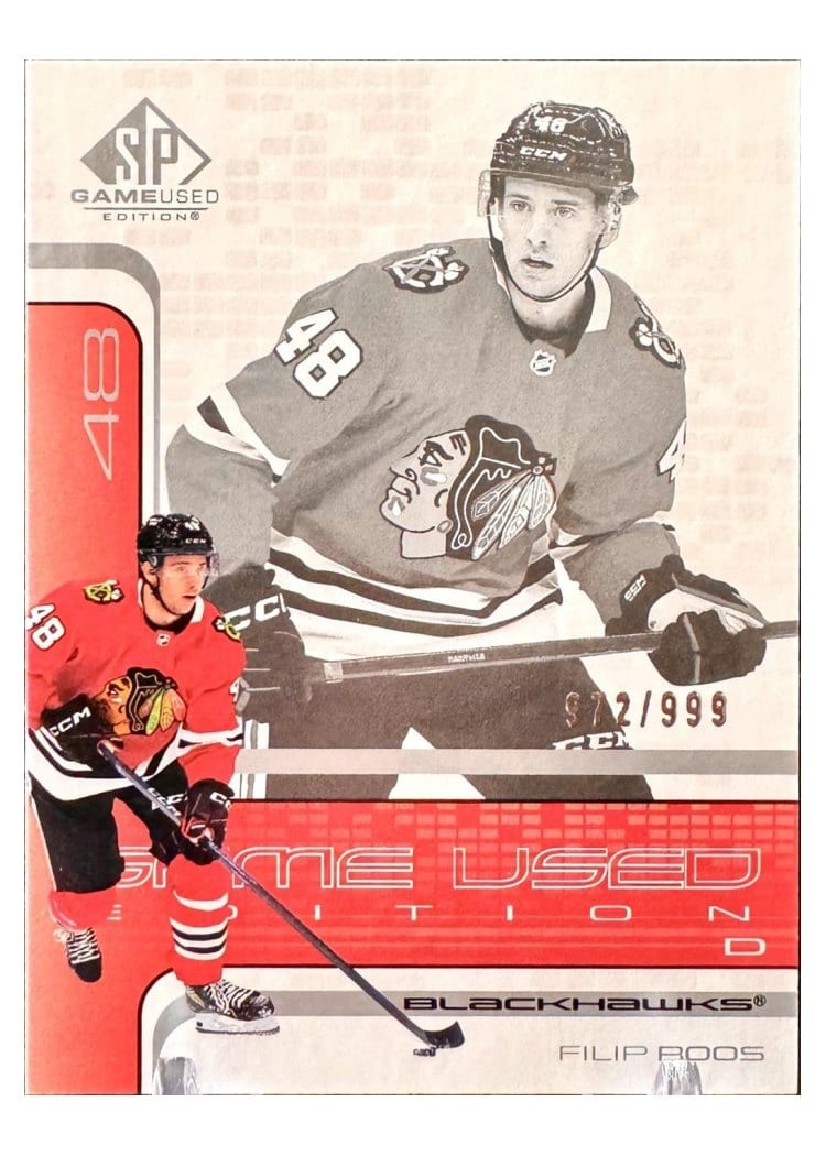 2022-23 SP Game Used 2001-02 Retro - Rookies Filip Roos #R-59 card