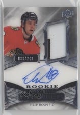 2022-23 Upper Deck Premier Acetate Rookie Autograph Patch Filip Roos #AR-FR card