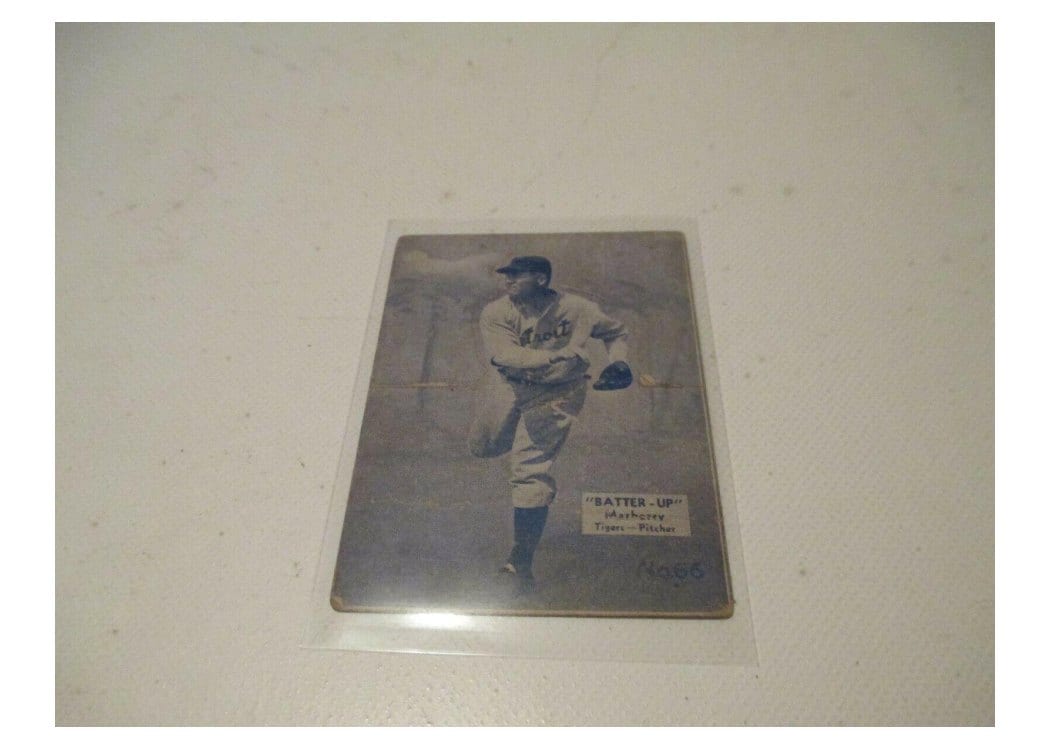 1934 Batter Up Firpo Marberry #66 card