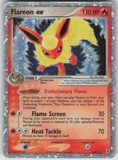 2005 Delta Species Flareon ex #108 card