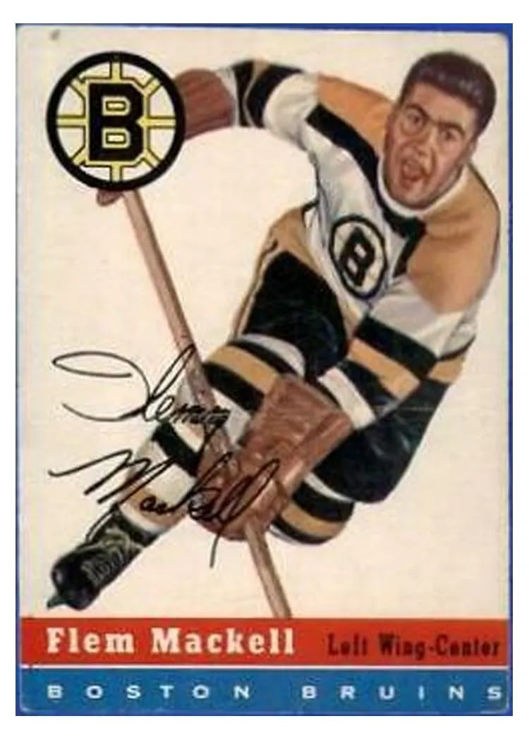 1954 Topps Fleming MacKell #36 card