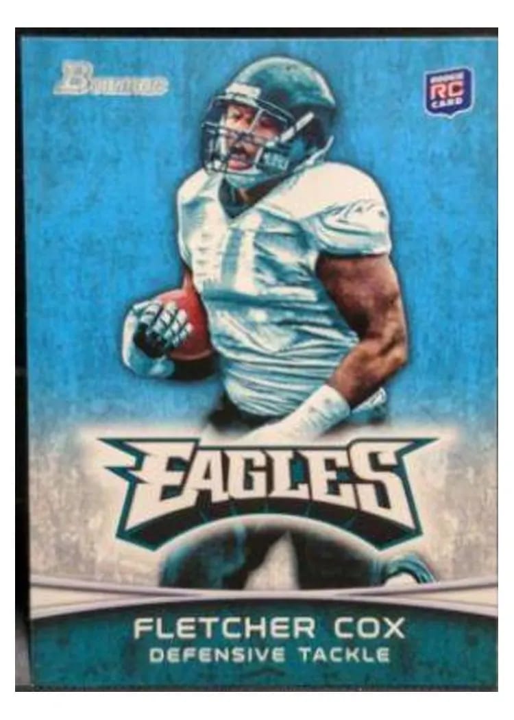 2012 Bowman Fletcher Cox #101 card