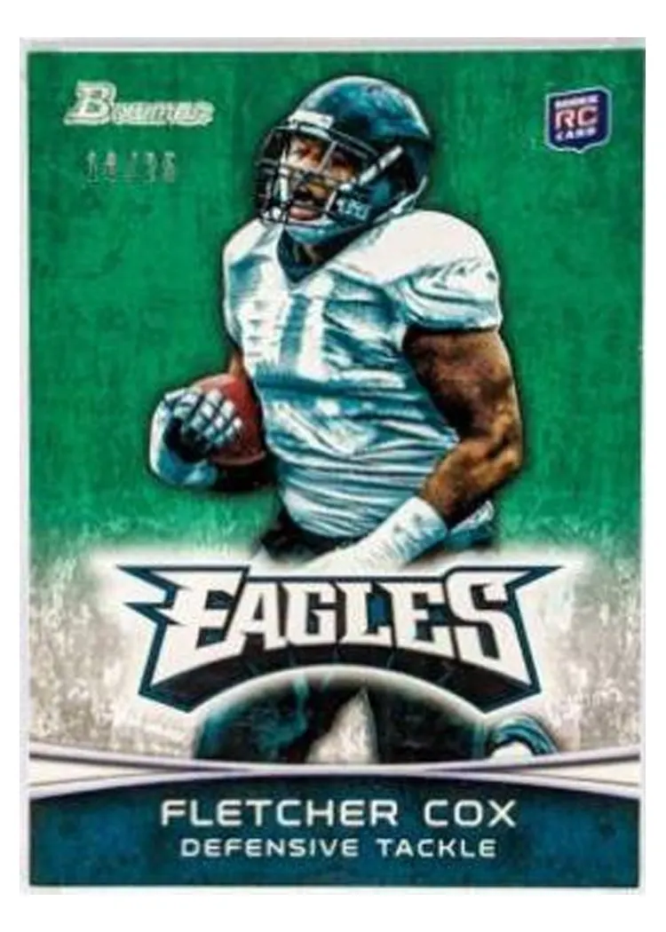 2012 Bowman Fletcher Cox #101 card