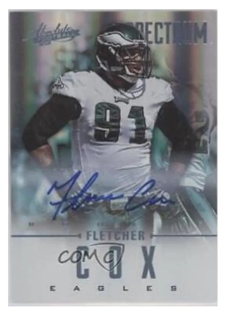 2012 Panini Absolute Fletcher Cox #134 card