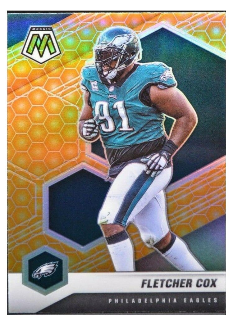 2021 Panini Mosaic Base Set Fletcher Cox #165 card