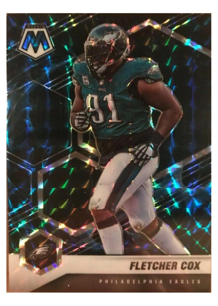 2021 Panini Mosaic Base Set Fletcher Cox #165 card