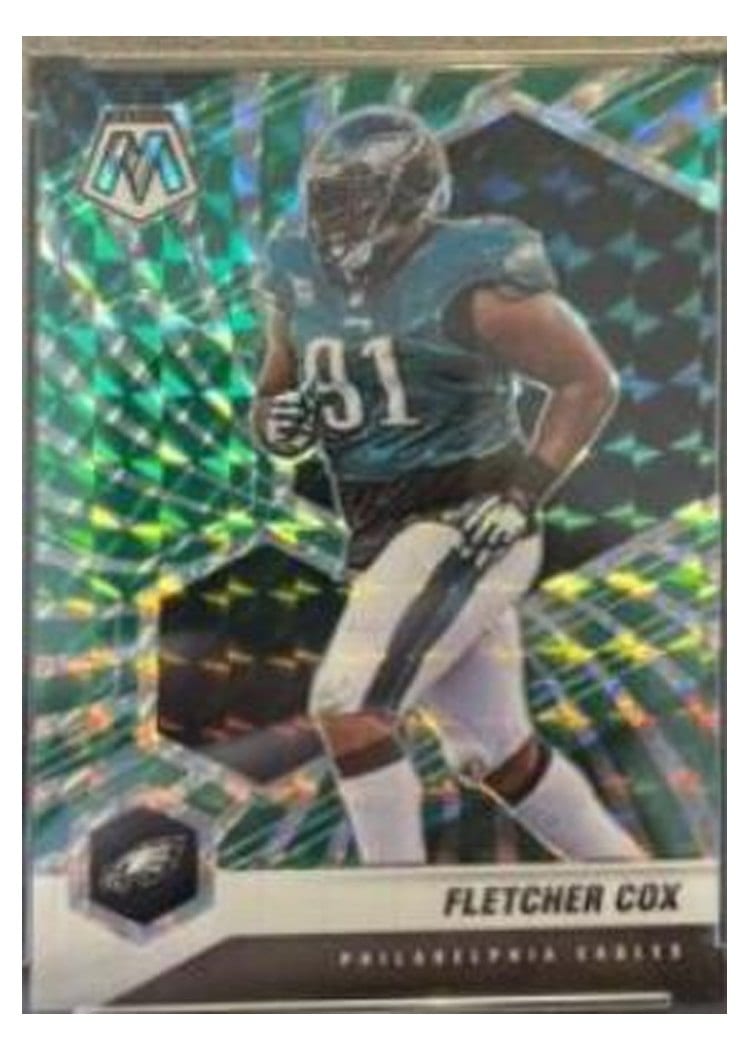 2021 Panini Mosaic Base Set Fletcher Cox #165 card