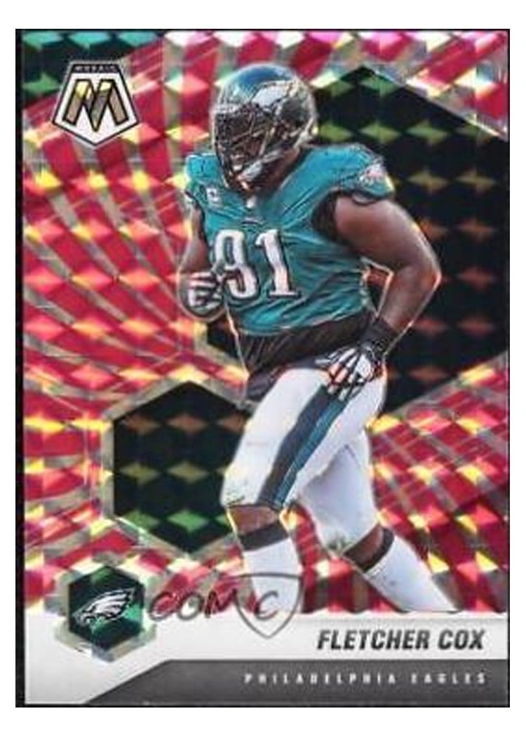 2021 Panini Mosaic Base Set Fletcher Cox #165 card