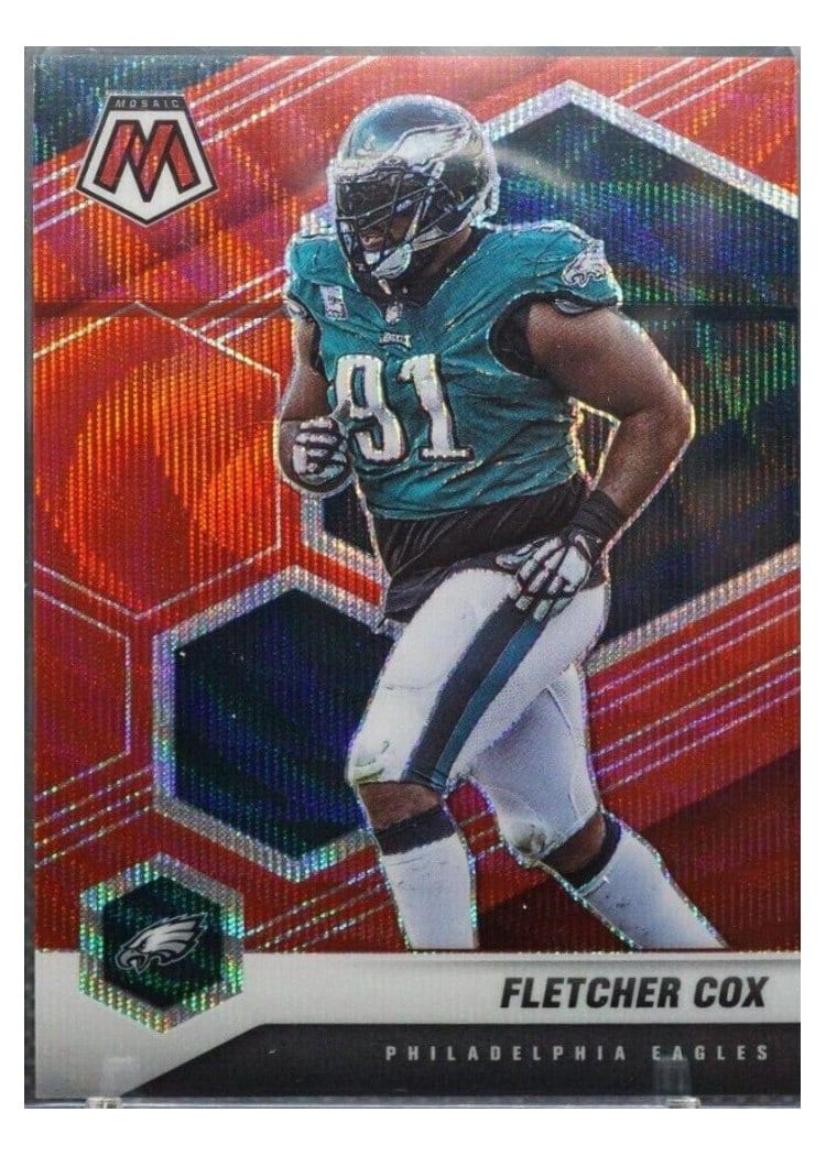 2021 Panini Mosaic Base Set Fletcher Cox #165 card