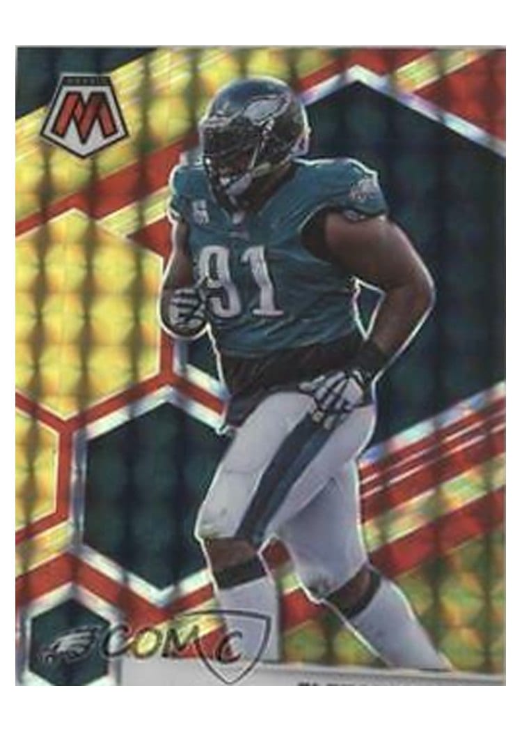 2021 Panini Mosaic Base Set Fletcher Cox #165 card