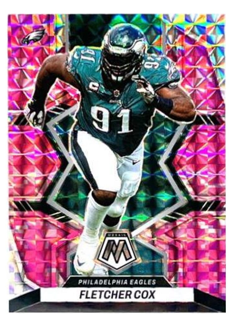 2022 Panini Mosaic Base Set Fletcher Cox #160 card