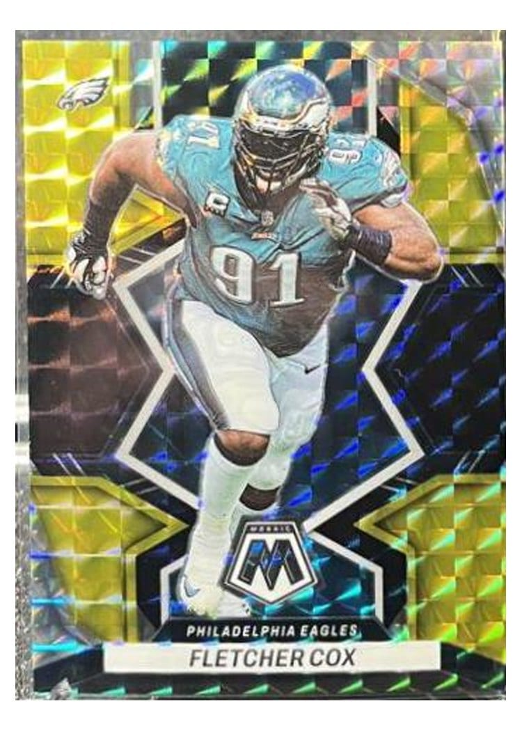2022 Panini Mosaic Base Set Fletcher Cox #160 card