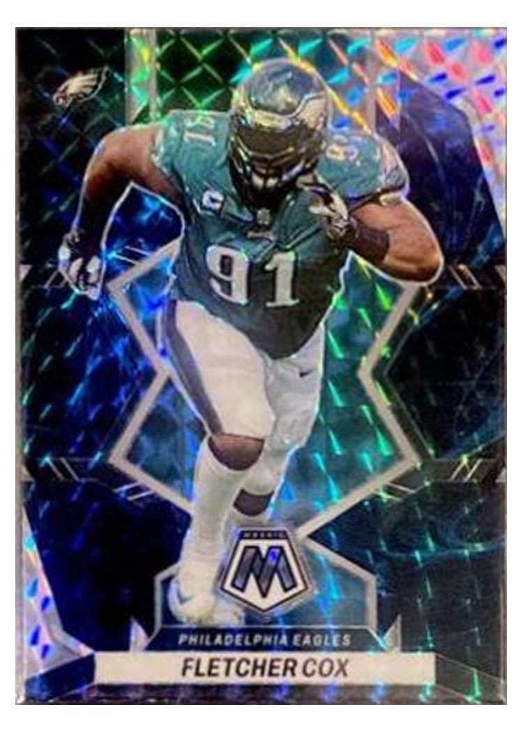 2022 Panini Mosaic Base Set Fletcher Cox #160 card