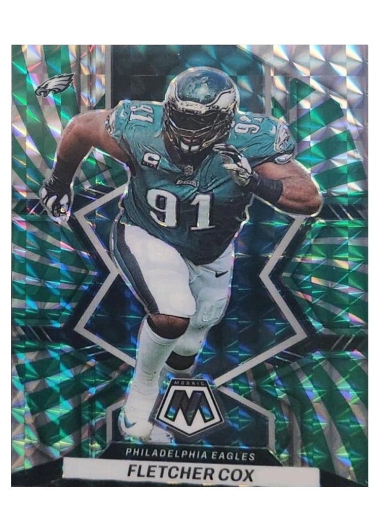 2022 Panini Mosaic Base Set Fletcher Cox #160 card