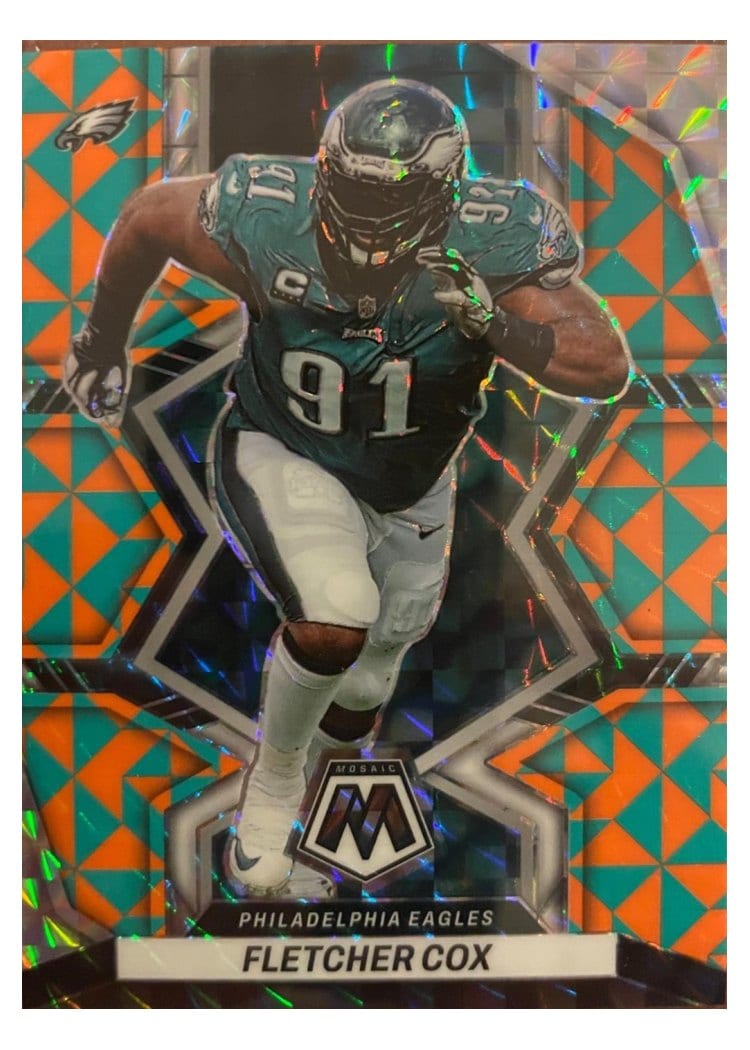 2022 Panini Mosaic Base Set Fletcher Cox #160 card