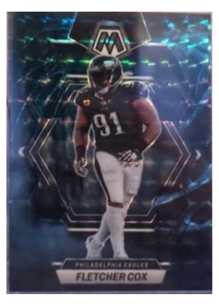 2023 Panini Mosaic Base Set Fletcher Cox Genesis #197 card