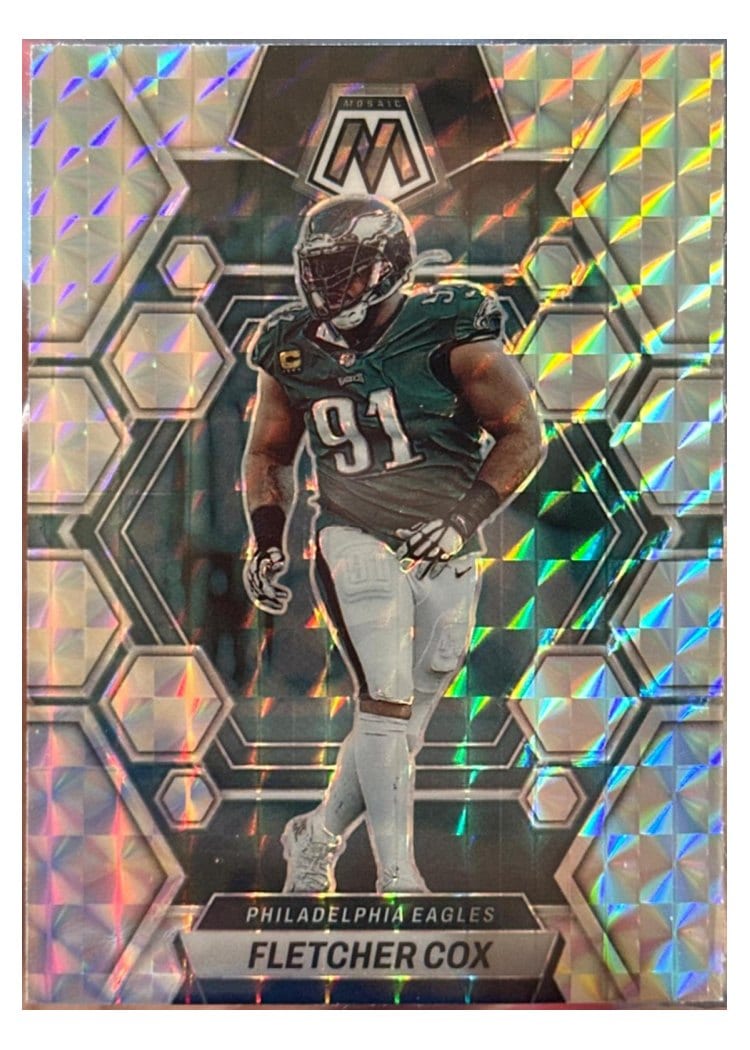 2023 Panini Mosaic Base Set Fletcher Cox #197 card