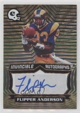 2021 Panini Chronicles Invincible Autographs Flipper Anderson #INV-FLA card
