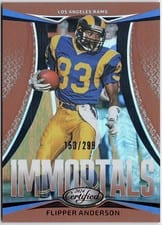2024 Panini Certified Immortals Flipper Anderson #9 card