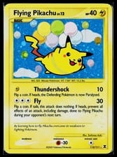 2009 Rising Rivals Flying Pikachu #113 card