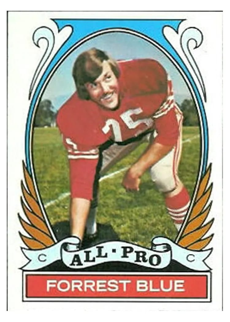 1972 Topps Forrest Blue All Pro #269 card