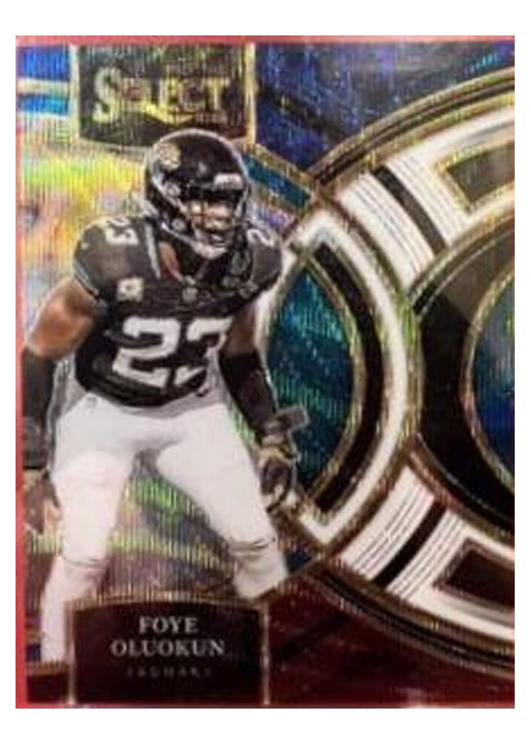 2023 Panini Select Base Set Foye Oluokun #139 card