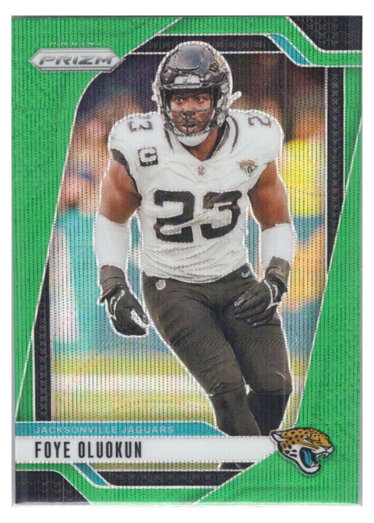 2024 Panini Prizm Base Set Foye Oluokun #134 card