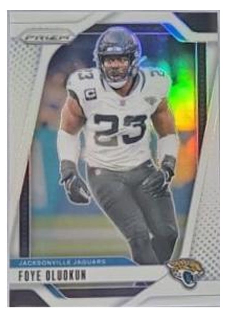 2024 Panini Prizm Base Set Foye Oluokun White #134 card