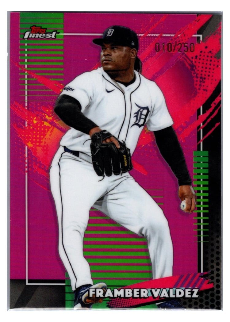 2026 Topps Finest Framber Valdez #205 card
