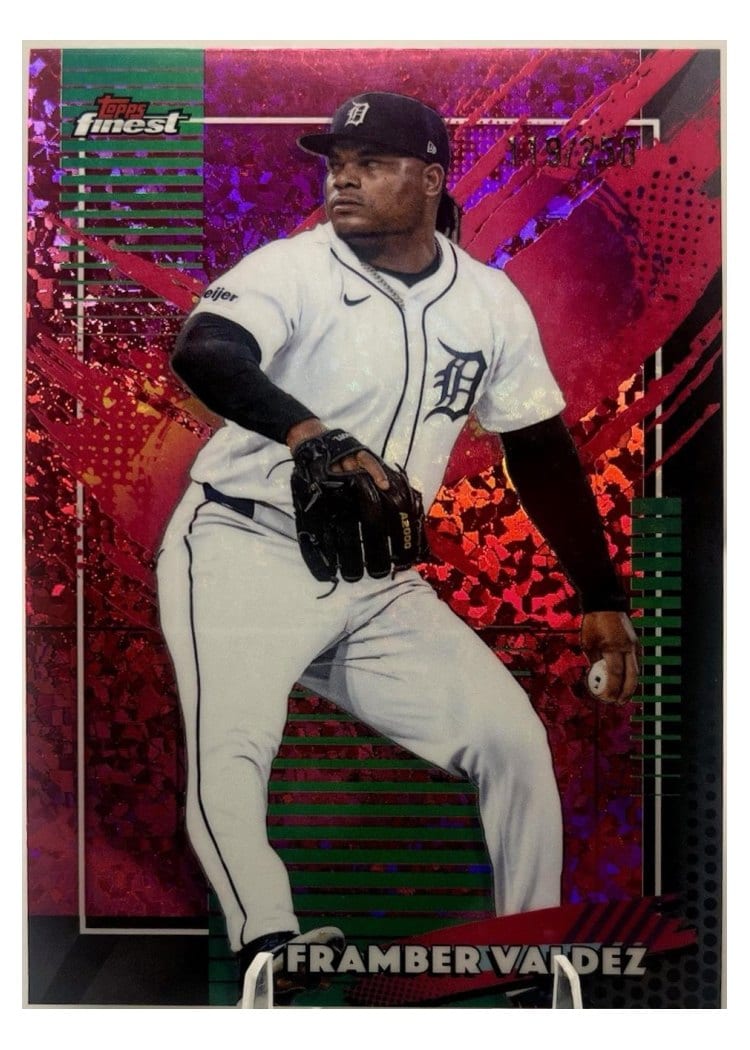 2026 Topps Finest Framber Valdez #205 card