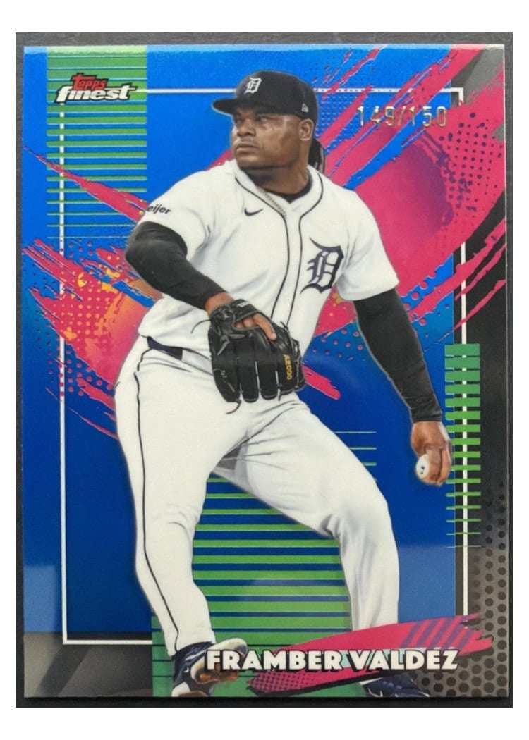 2026 Topps Finest Framber Valdez #205 card