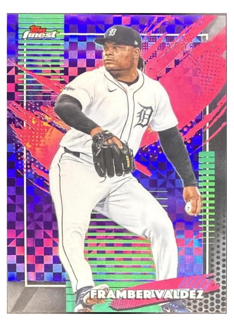 2026 Topps Finest Framber Valdez #205 card